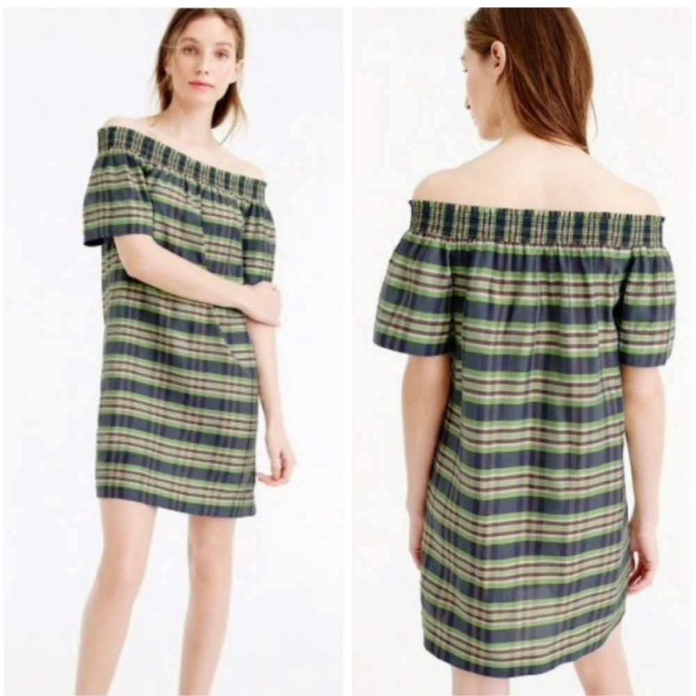 Off the shoulder summer dress from J Crew Collection